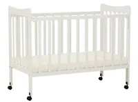 Ayla Dropside Baby Cot with Wheels