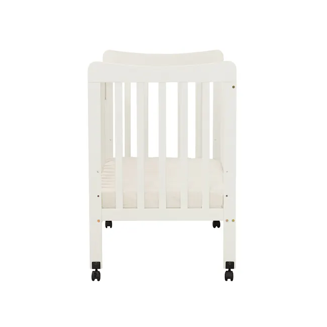 Ayla Dropside Baby Cot with Wheels - 5