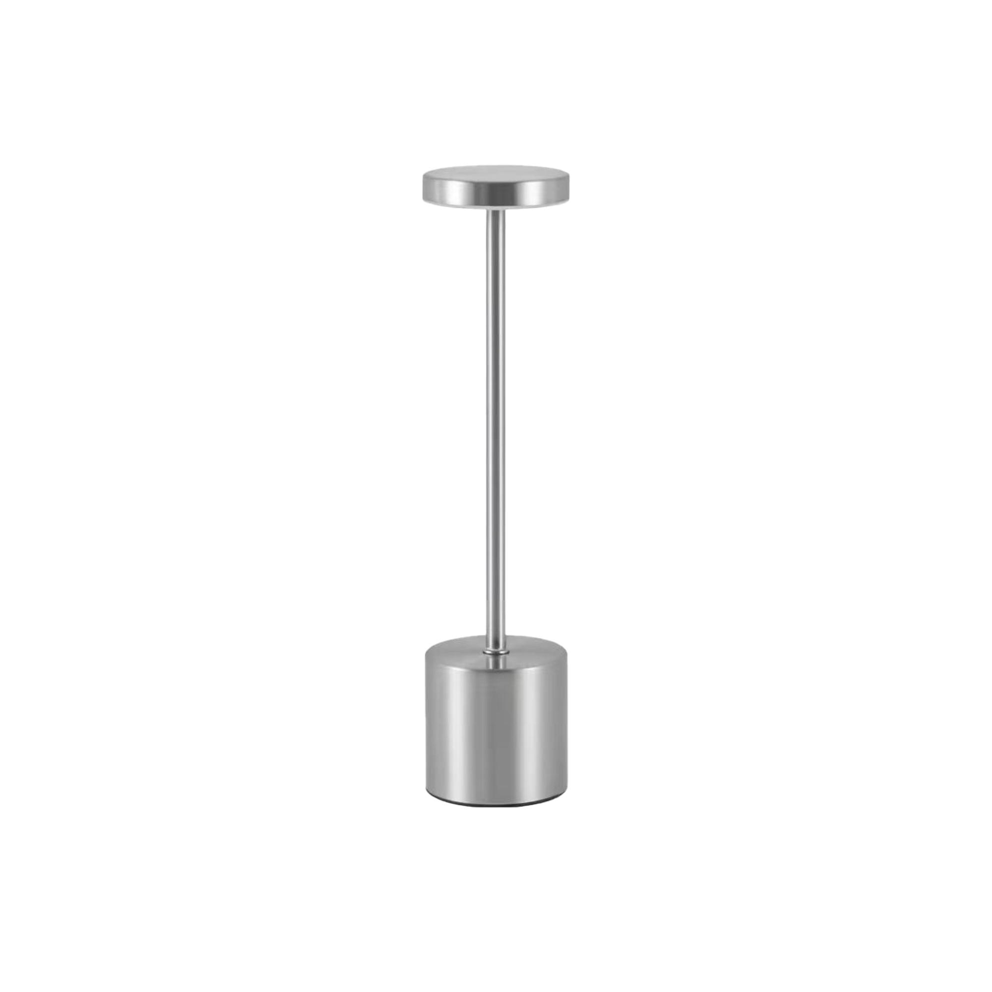 Silas Rechargeable Touch Mode LED Table Lamp - Silver