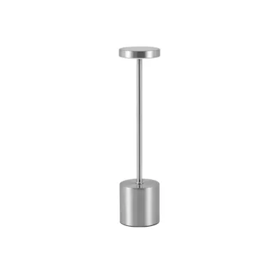 Silas Rechargeable Touch Mode LED Table Lamp - Silver