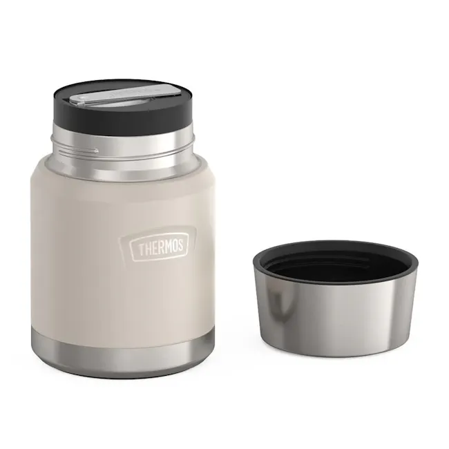 Thermos® ICON™ Thermal Food Jar 16oz with Foldable Spoon (IS3002) - Sandstone - 3