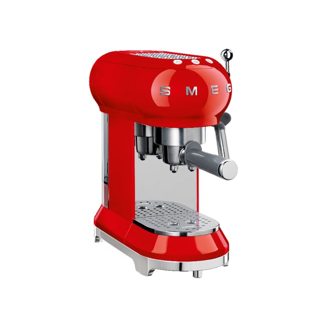 Smeg Espresso Coffee Machine - Red - 0