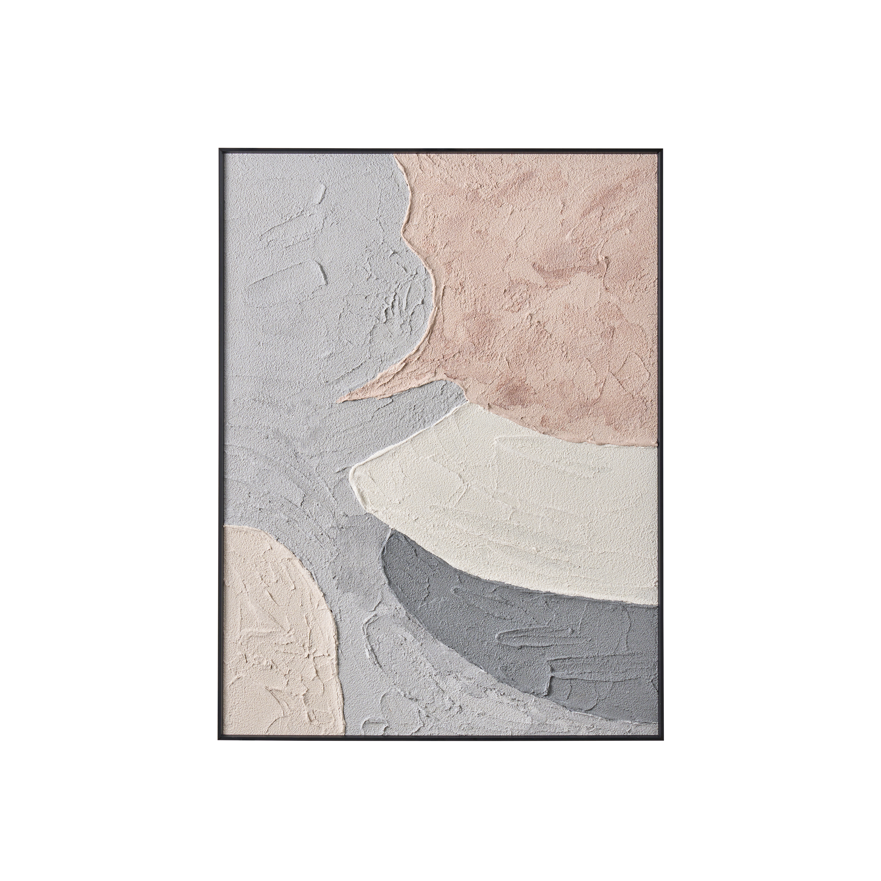 Elements in Harmony 3D Textured Painting 60 x 80 cm