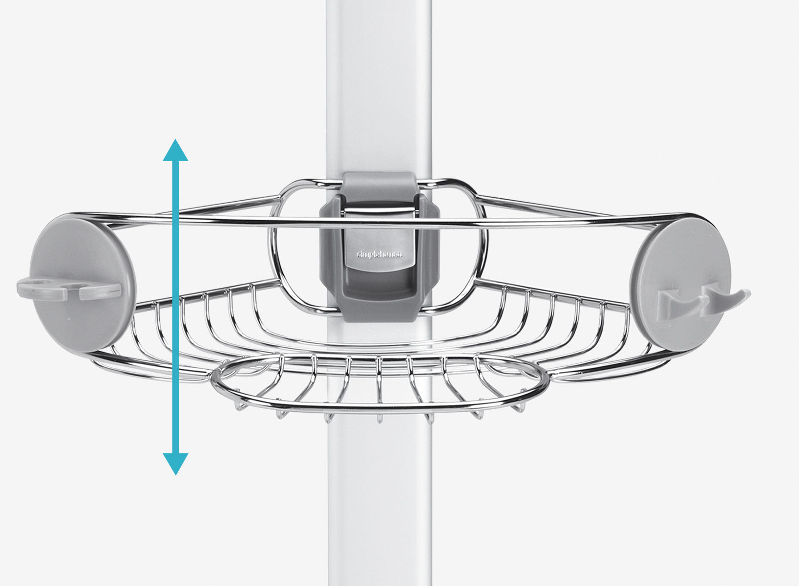 simplehuman Tension Shower Caddy, simplehuman Accessories HipVan
