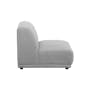 Milan 4 Seater Corner Extended Sofa - Slate (Fabric) - 16