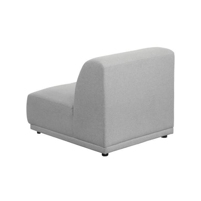 Milan 4 Seater Corner Extended Sofa - Slate (Fabric) - 17