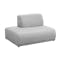 Milan 4 Seater Corner Extended Sofa - Slate (Fabric) - 3