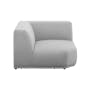 Milan 4 Seater Corner Extended Sofa - Slate (Fabric) - 11