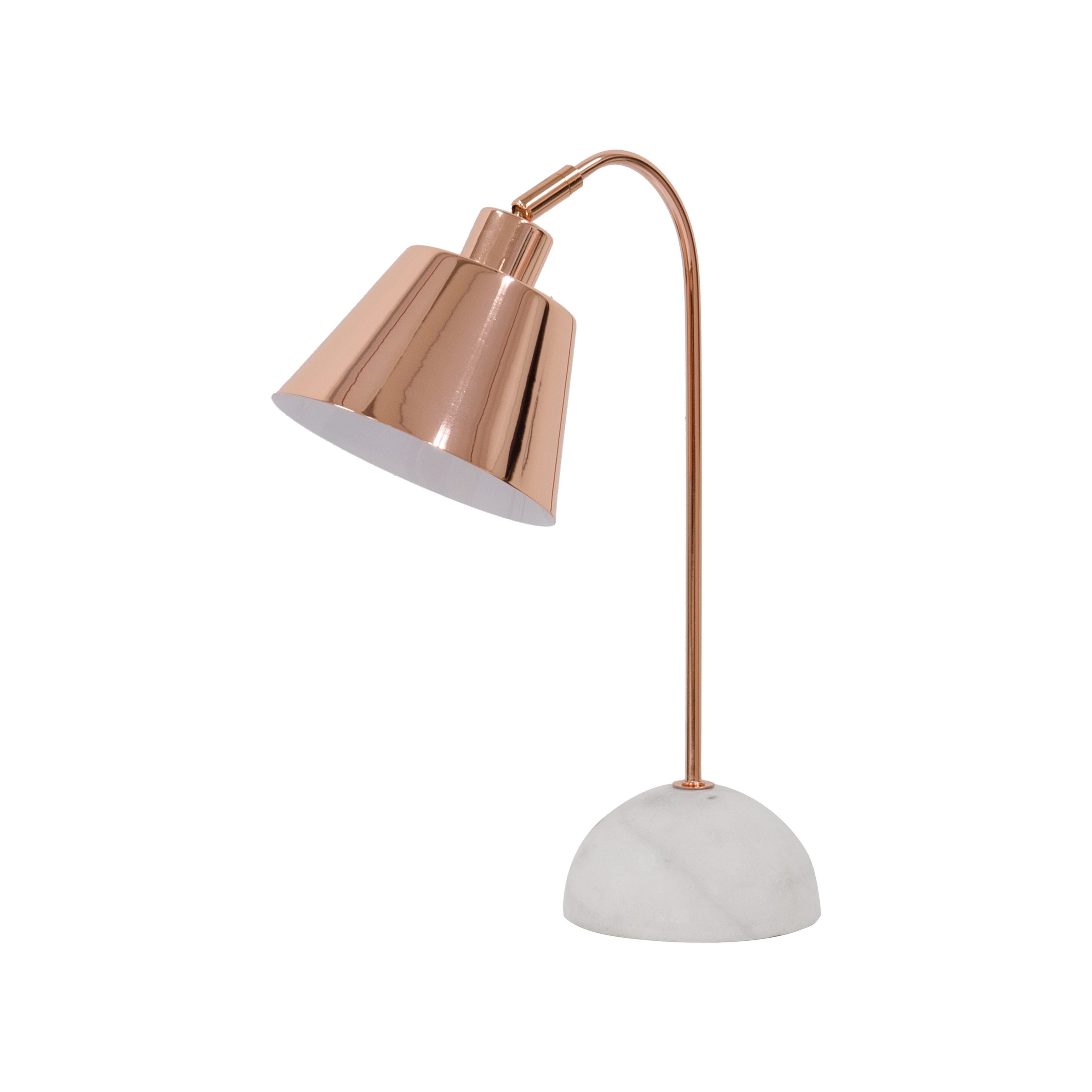 copper reading lamp