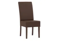 (As-is) Nora Dining Chair - Cocoa, Mocha (Faux Leather) - 3