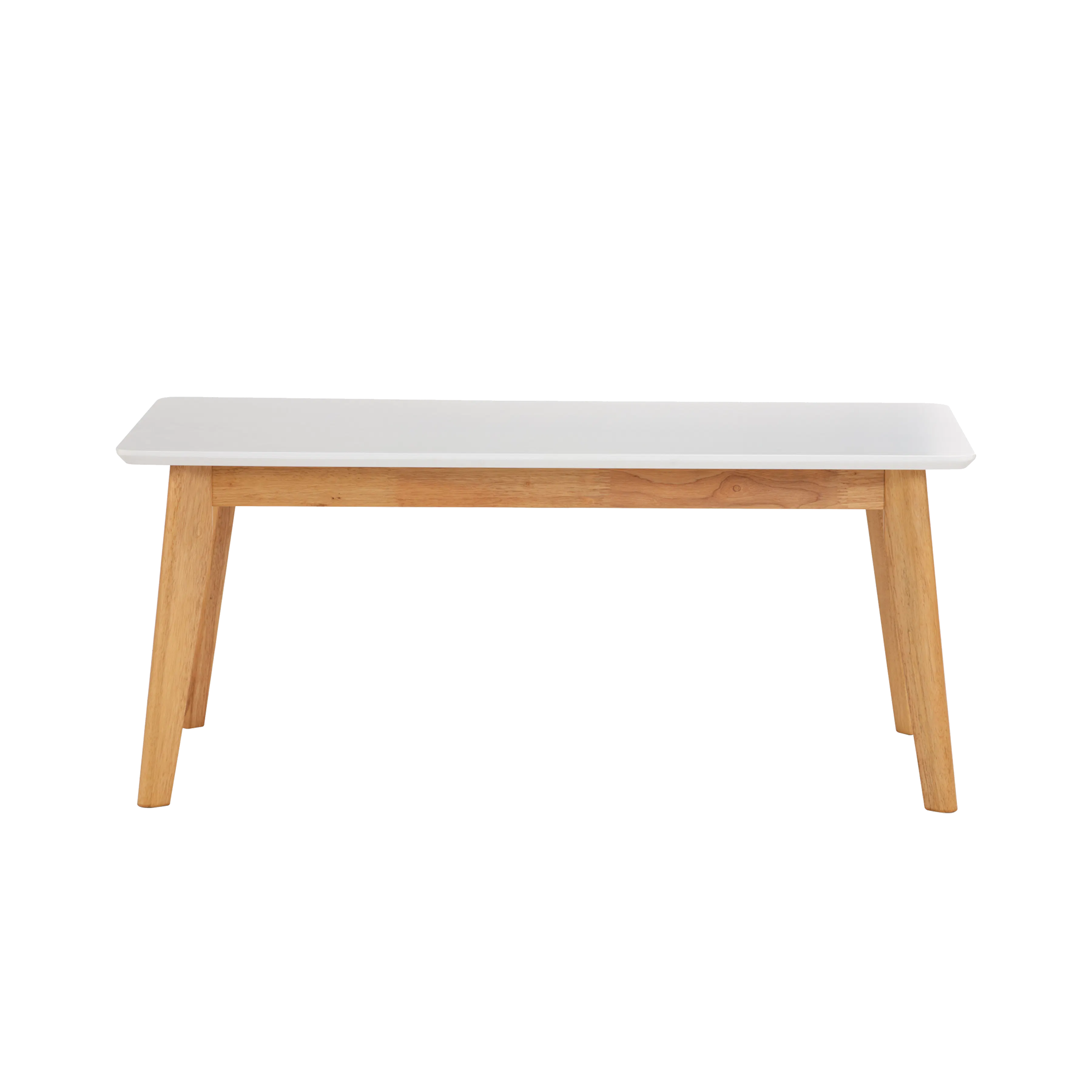 (As-is) Harold Coffee Table - Natural, White - 5 - 10