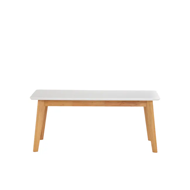 (As-is) Harold Coffee Table - Natural, White - 3 - 1