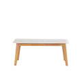 Harold Coffee Table - Natural, White