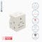 SOUNDTEOH Multiway Adaptor With Surge Protection - 1
