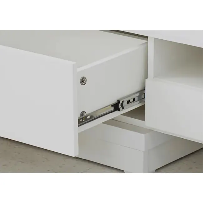 Derelle Extendable TV Console 1.6m-2.4m - Grey - 12