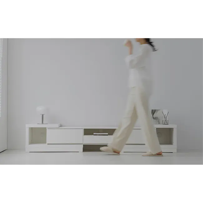Derelle Extendable TV Console 1.6m-2.4m - Grey - 14