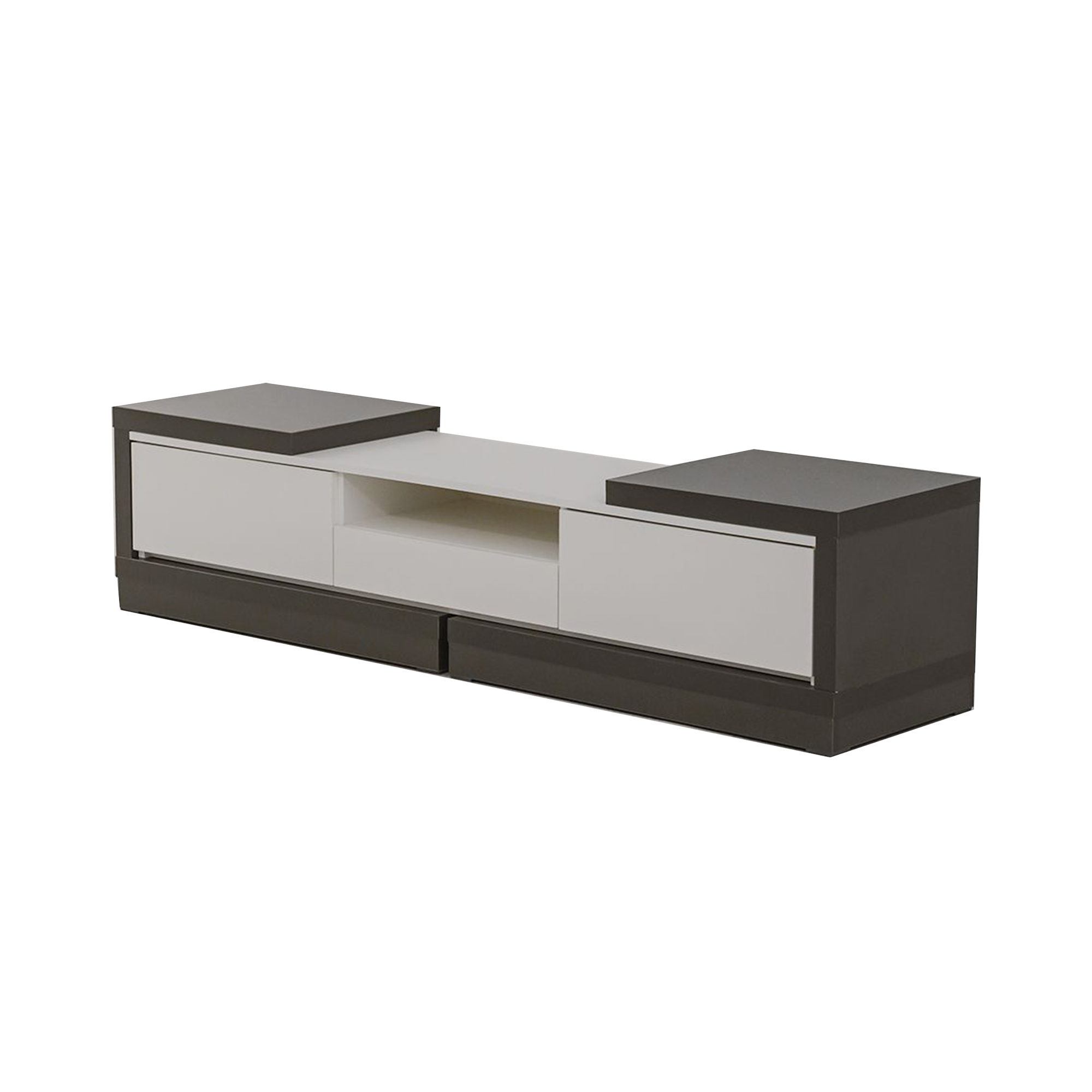 Derelle Extendable TV Console 1.6m-2.4m - Grey