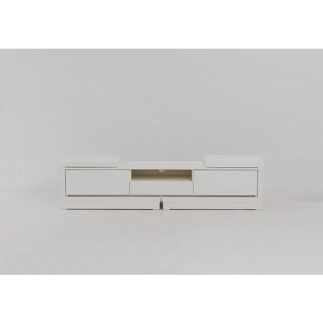 Derelle Extendable TV Console 1.6m-2.4m - Grey - 24