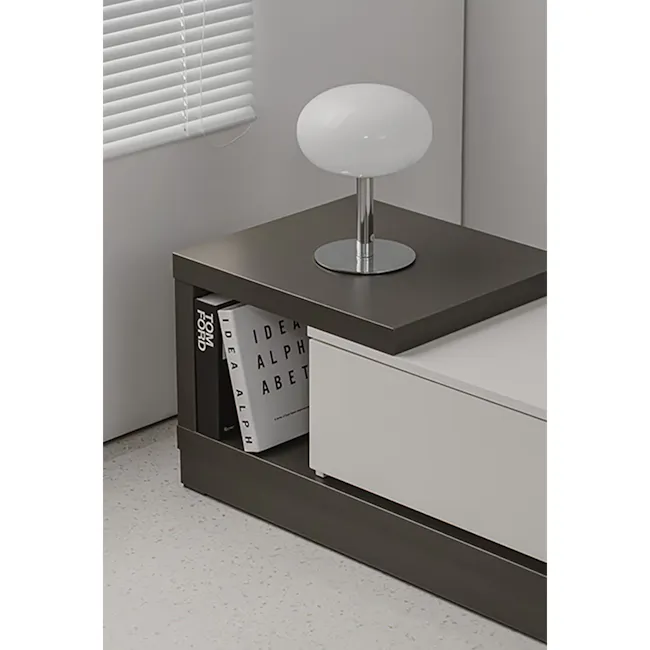 Derelle Extendable TV Console 1.6m-2.4m - Grey - 11
