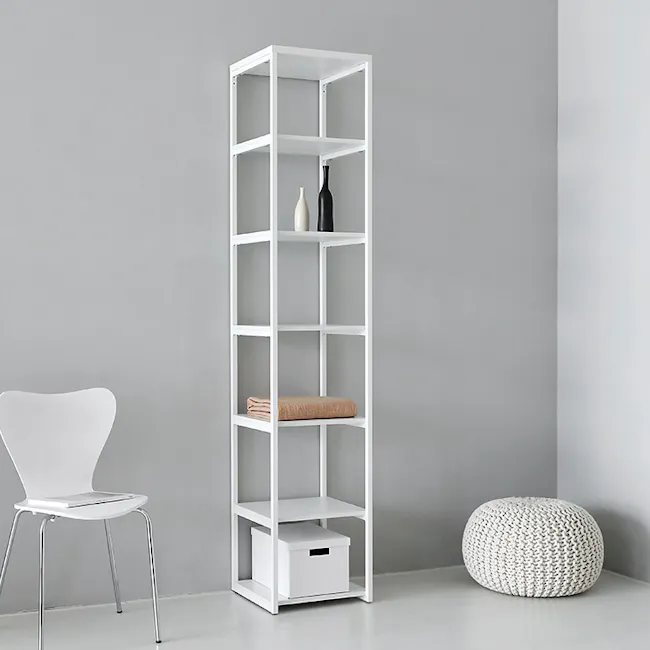 Esen 7-Tier Narrow Shelf 0.4m - White - 9