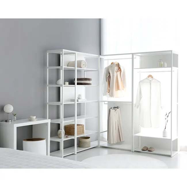 Esen 7-Tier Narrow Shelf 0.4m - White - 2