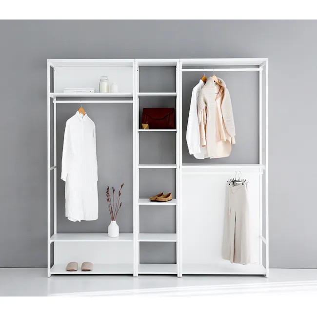 Esen 7-Tier Narrow Shelf 0.4m - White - 3