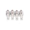 Elias Clips with Magnets - Silver (Set of 4) - 0