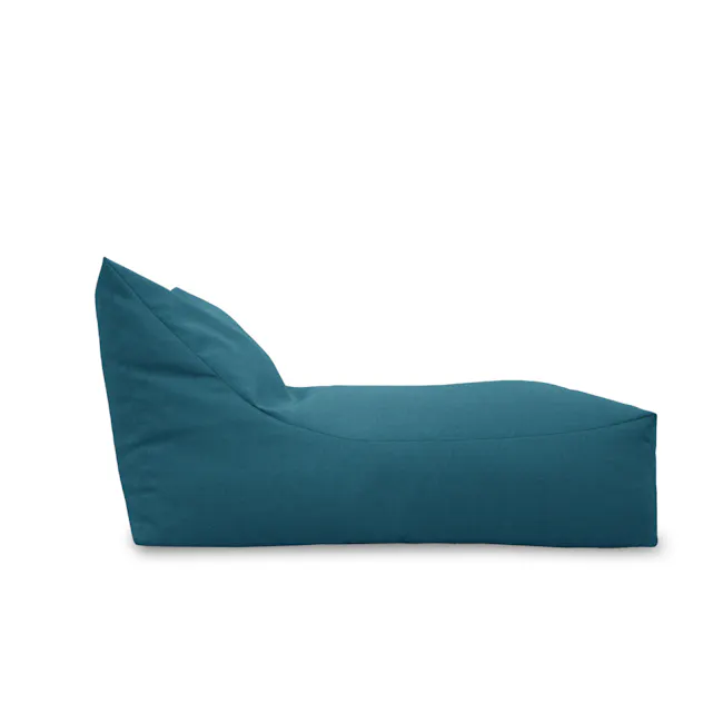Daisy Bean Bag - Blue - 2 - Turquoise, modern, minimalist, sleek, comfortable, ergonomic, stylish, contemporary