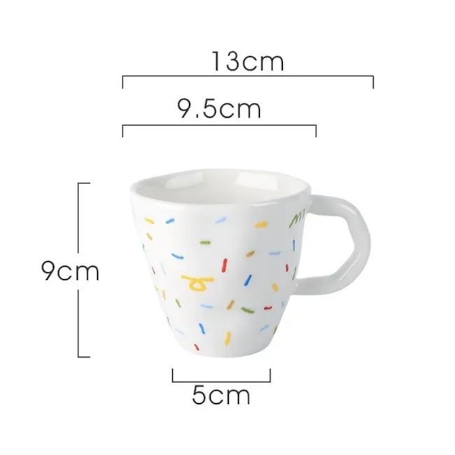 Confetti Ceramic Cup - 4