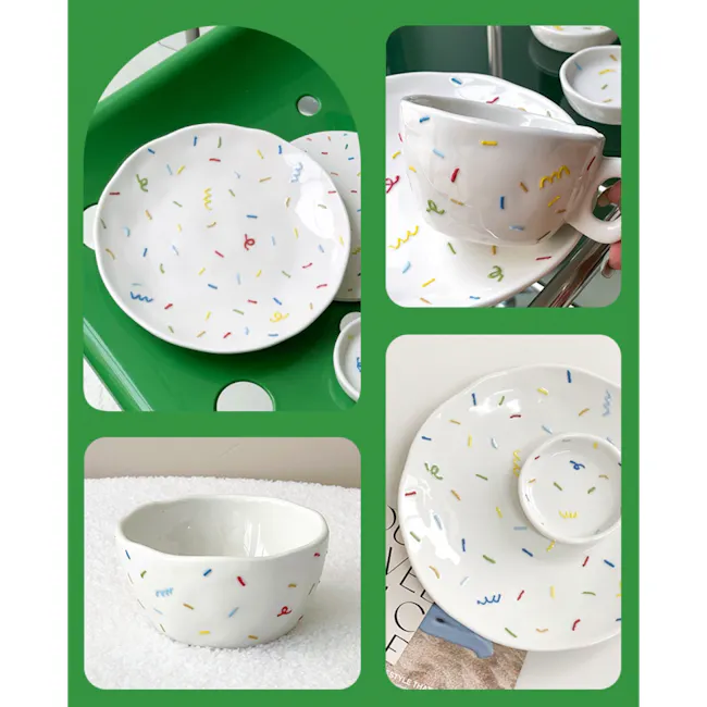 Confetti Ceramic Cup - 3