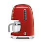 Smeg Drip Coffee Machine - Red - 3