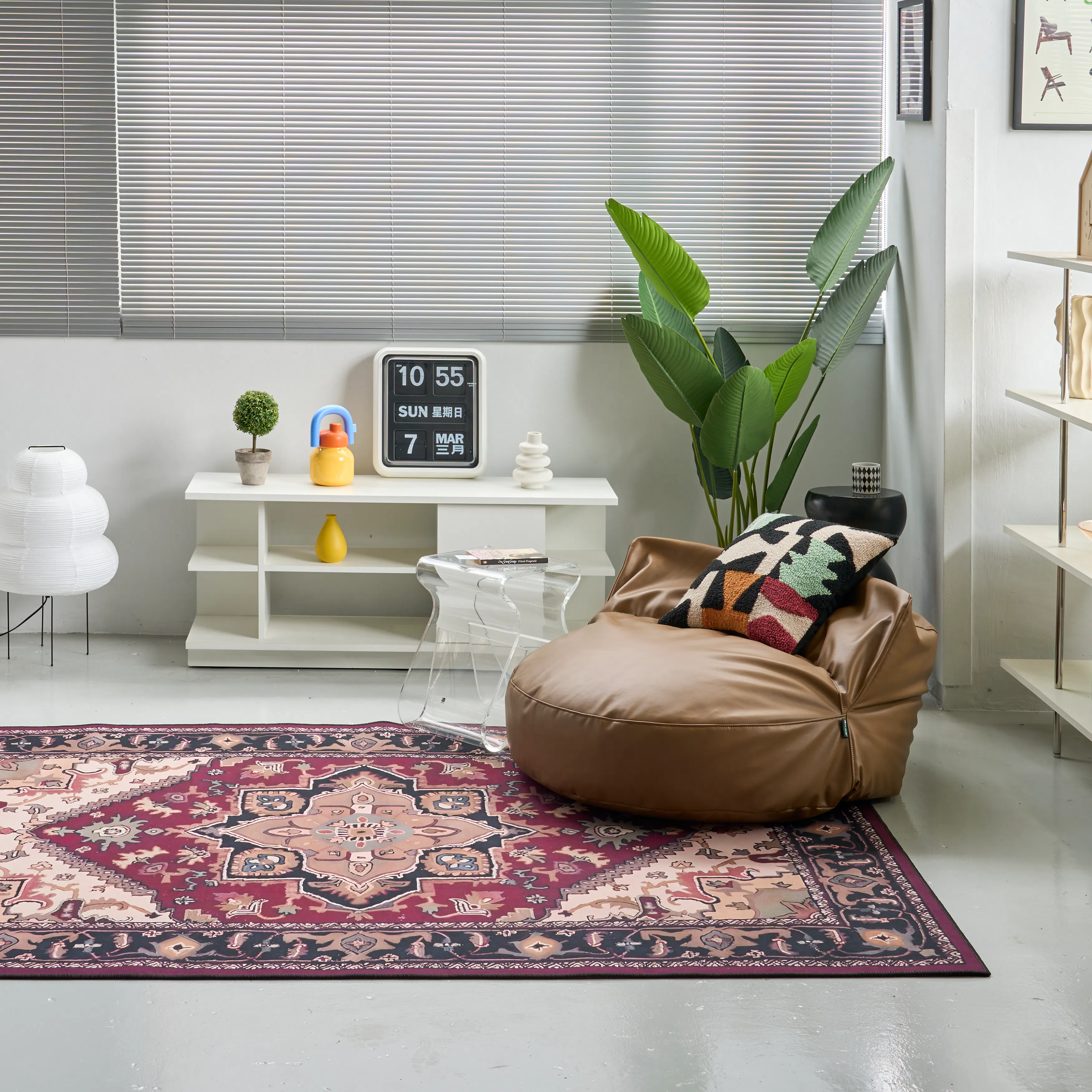 Aras Low Pile Rug (3 Sizes) - 10
