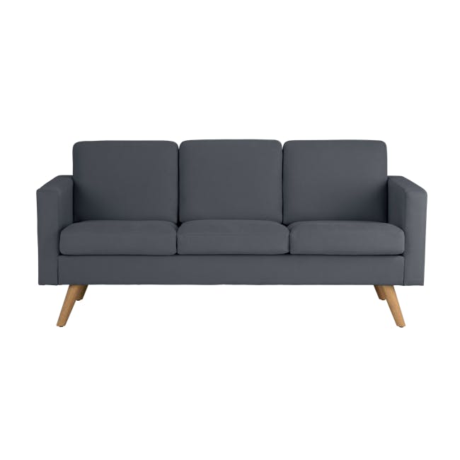 Helen 3 Seater Sofa with Helen 2 Seater Sofa - Hailstorm - 1