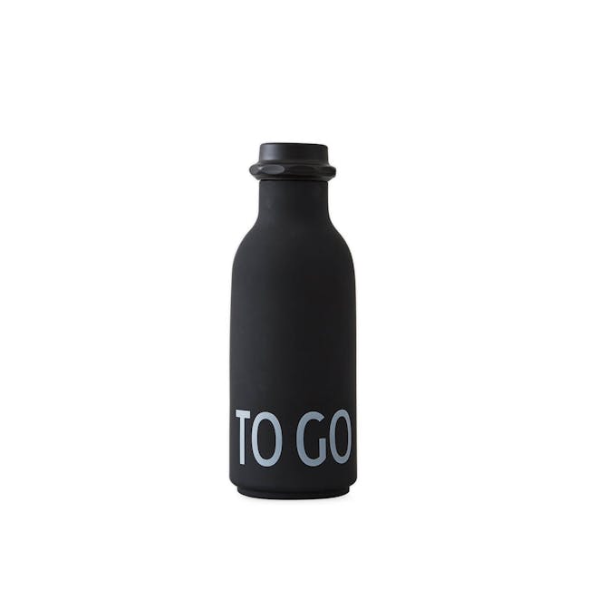 To Go Water Bottle - Black 500ml - 0