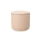 Belle Storage Jar with Lid - Light Brown (Medium) - 0