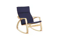 Mizuki Rocking Chair - Cobalt Blue