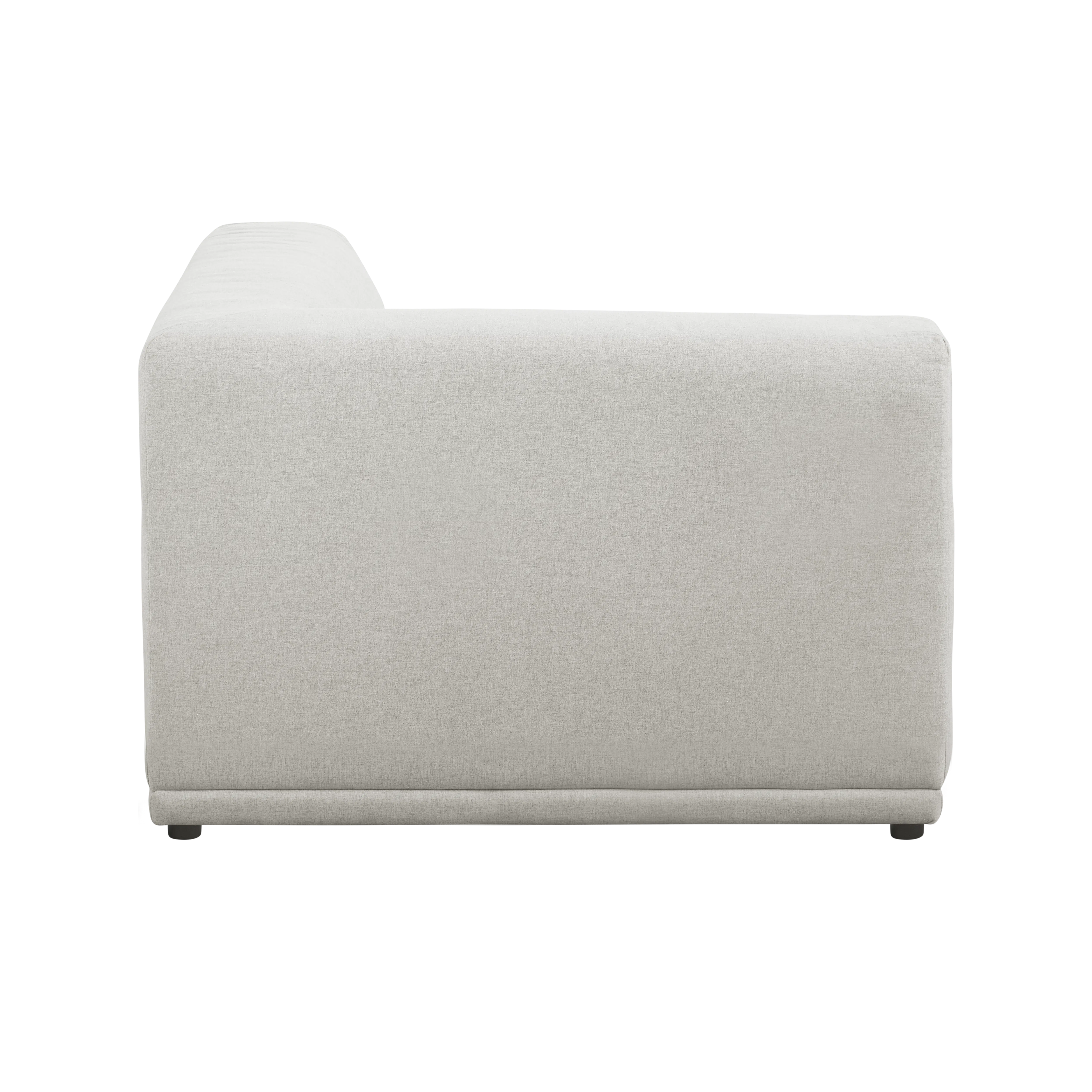 (As-is) Milan Corner Unit - Ivory (Fabric) - 10