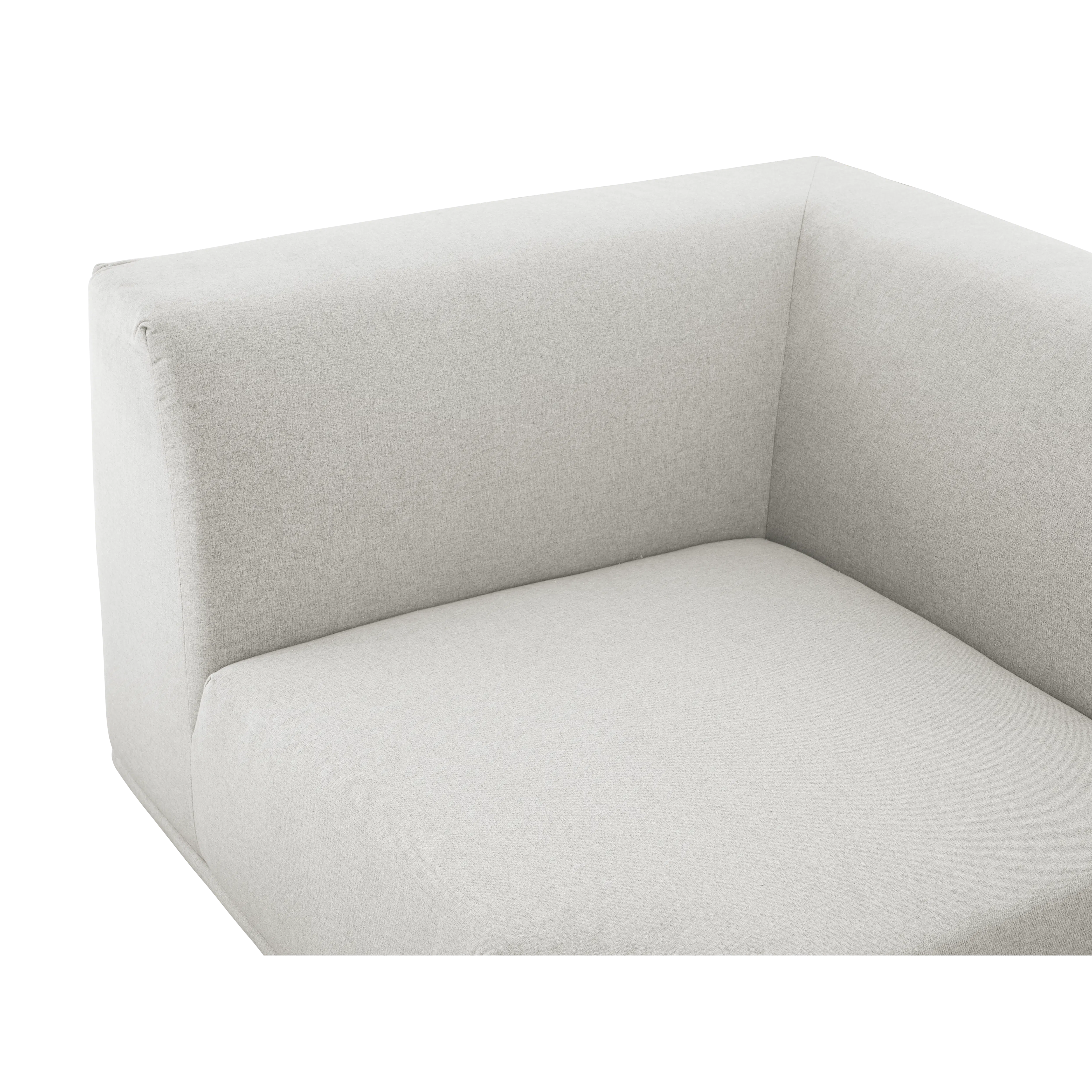 (As-is) Milan Corner Unit - Ivory (Fabric) - 11