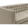 Cadencia 2 Seater Sofa - Warm Taupe (Faux Leather) - 8