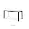 Agnes Extendable Dining Table 1.1m-1.6m - Meteor Black (Sintered Stone) - 9