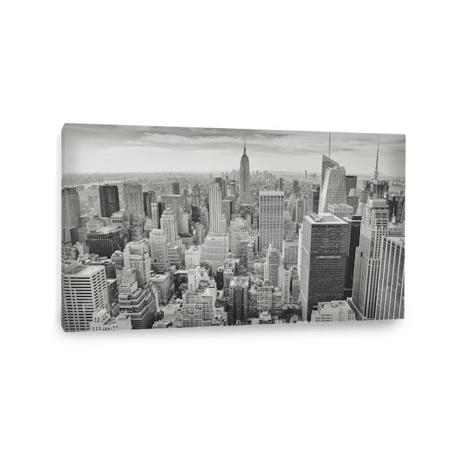 Cityscape Art Print on Stretched Canvas 90cm by 50cm - New York - 1
