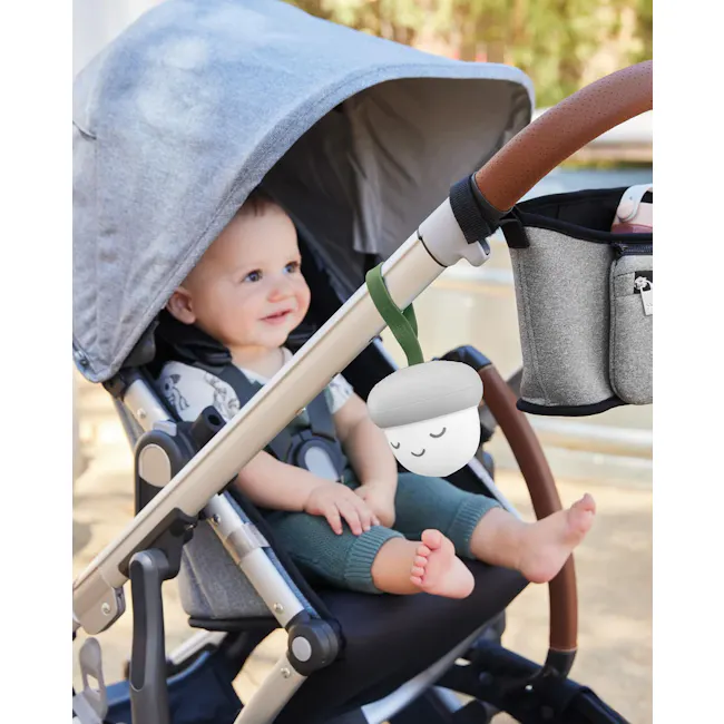 Skip Hop Glow with Me Portable Acorn Sound Machine - 2 - Stroller, baby, stroller seat, baby carriage, baby sitting, baby in