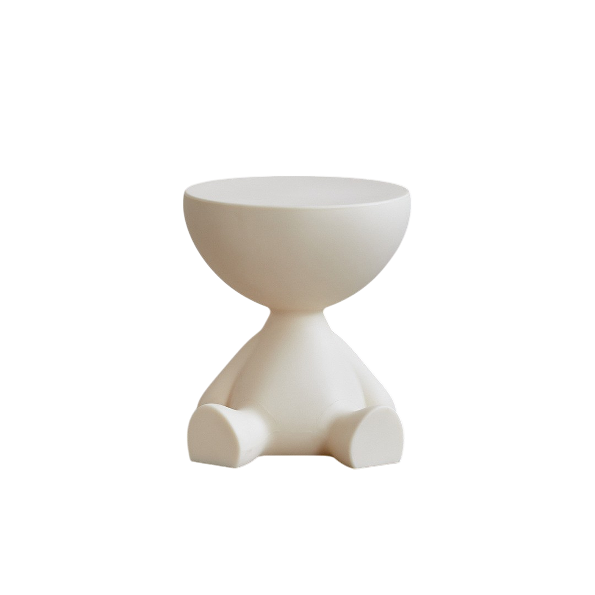 Zacky Buddy Side Table - White