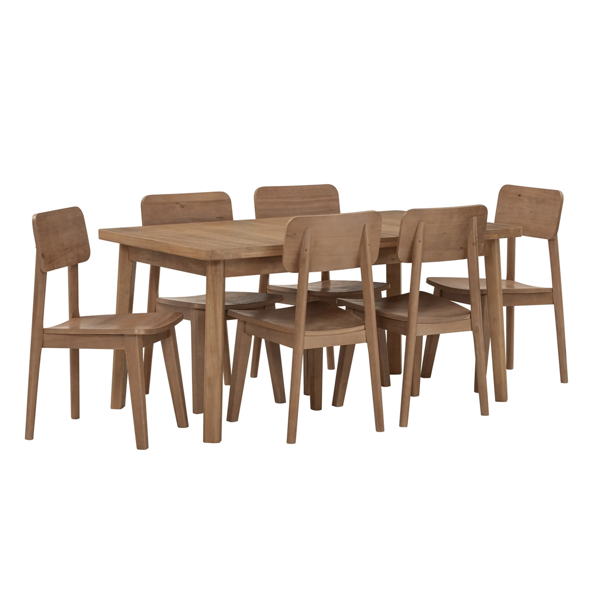 Toronto Extendable Dining Table 1.6m-2m with 6 Toronto Dining Chairs - 38