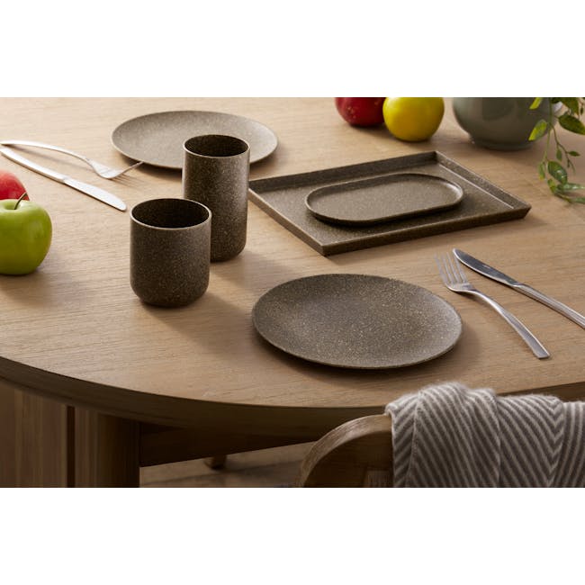 Sonite Husk Logan Plate 15cm - Shadow Oak - 2