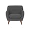 Emma 2 Seater Sofa with Emma Armchair - Raven - 11