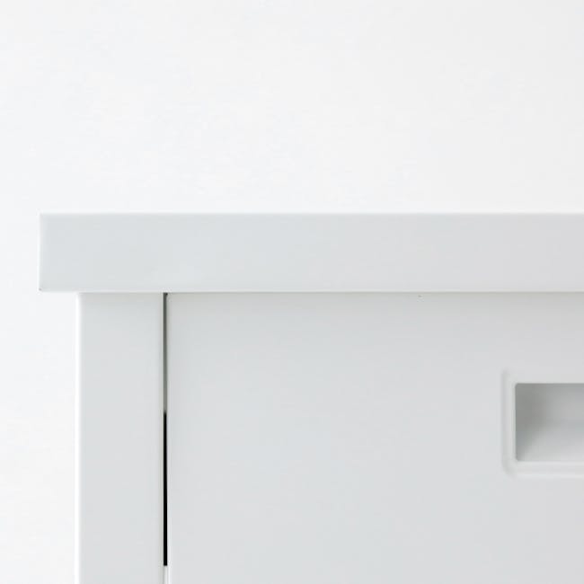 Olavi Bedside Table - White - 2