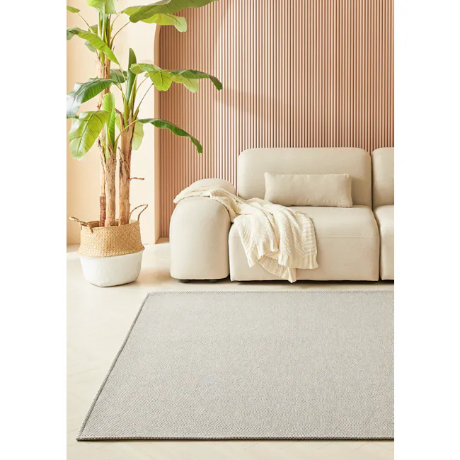 Lonzo Woven Rug (2 Sizes) - Ash Grey - 9