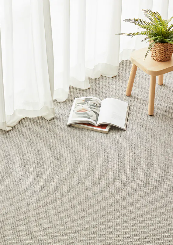 Lonzo Woven Rug (2 Sizes) - Ash Grey - 13