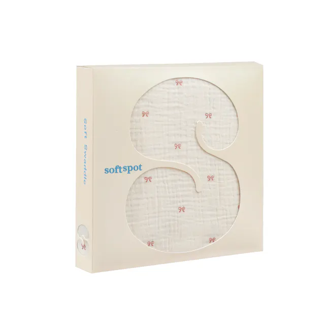 Soft Spot Soft Swaddle/Towel - Ribbon - 1